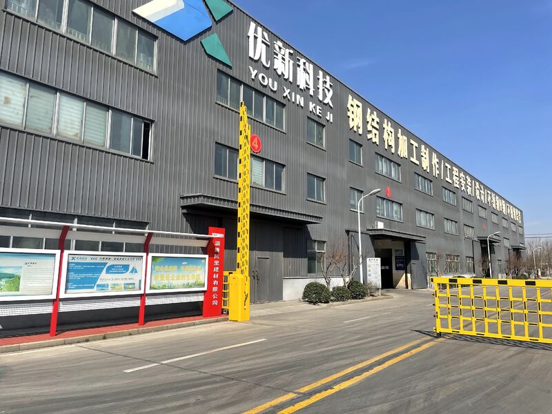QINGDAO TISIN STEEL STRUCTURE CO.,LTD manufacturer production line
