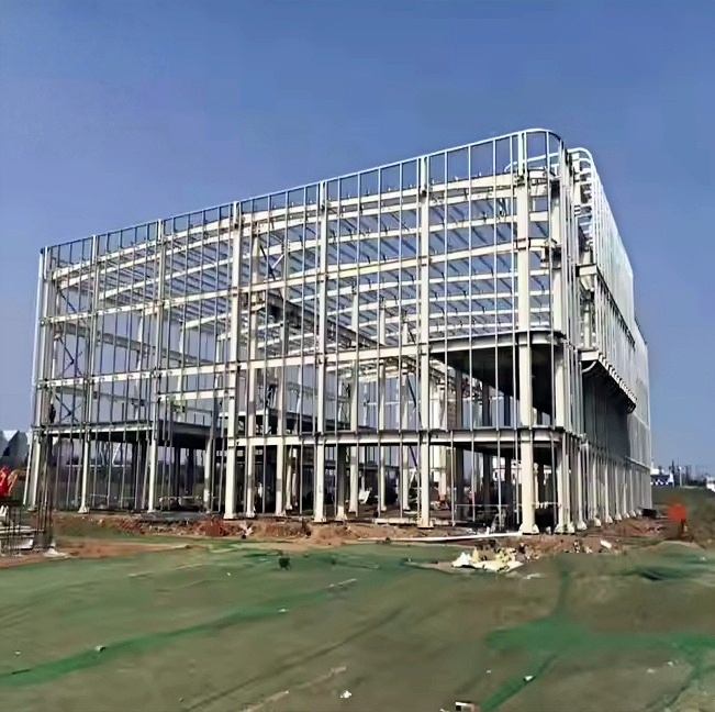 Q235B Q355B ASTM A36 High Rise Steel Structure Building For Hotels ...