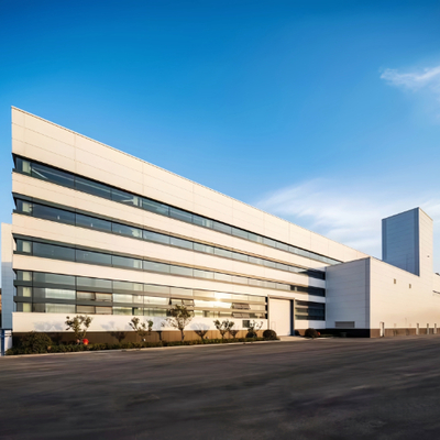 Weather Resistant Steel Structure Construction For Industrial Workshop Building With Sandwich Panel