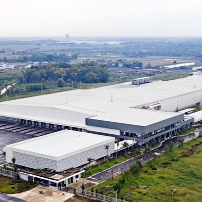 Uniform Color Consistency Steel Frame Building Hot Dipped Galvanized Steel